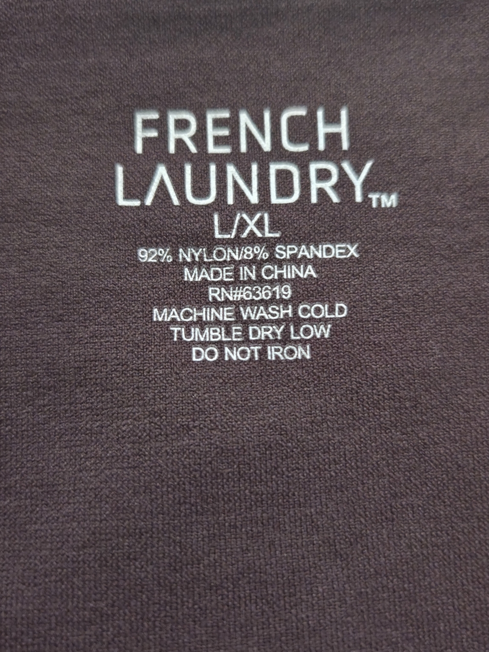 French Laundry Cream and Brown Scoop Neck Tank Top - Picture 3 of 4